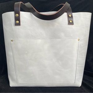 Portland Leather Goods Large Classic Tote in Beluga